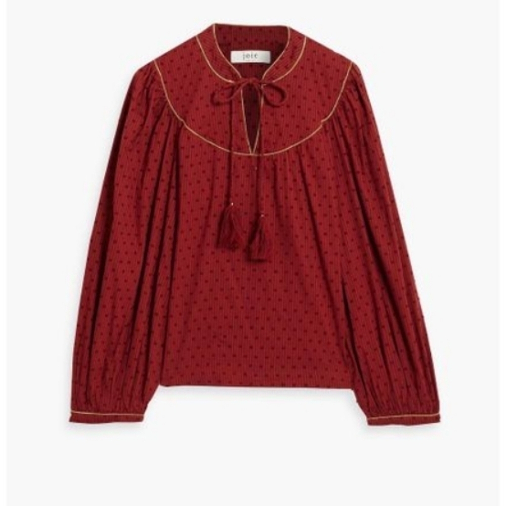 NWT Joie Womens Keena Fil Caupe Comfort Blouse Top sz XXS